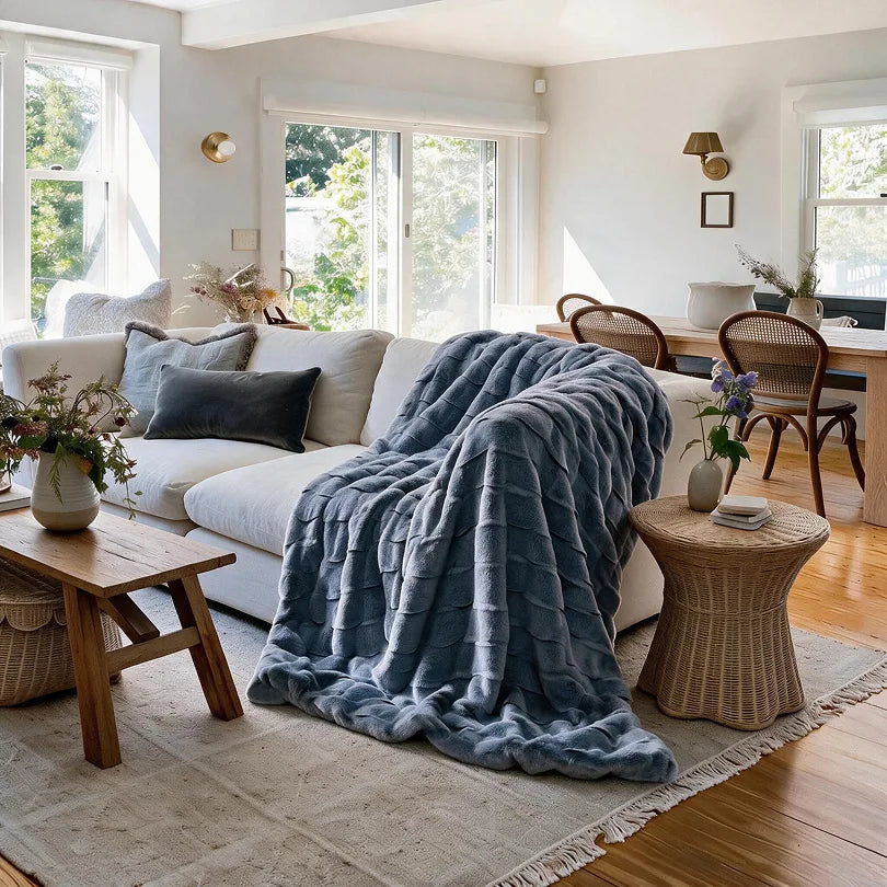 Ripple Plush Blanket