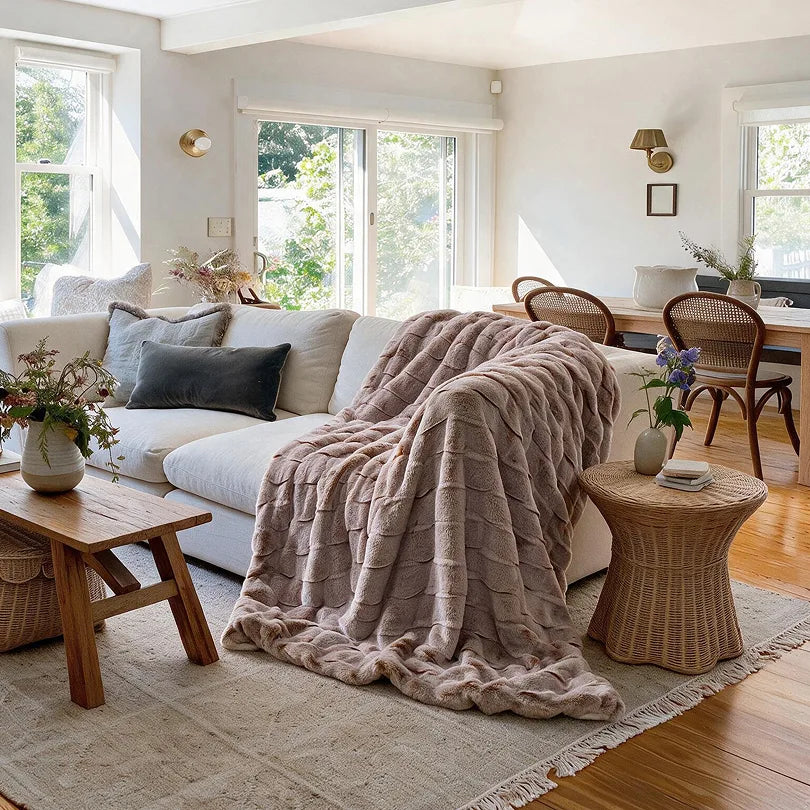 Ripple Plush Blanket