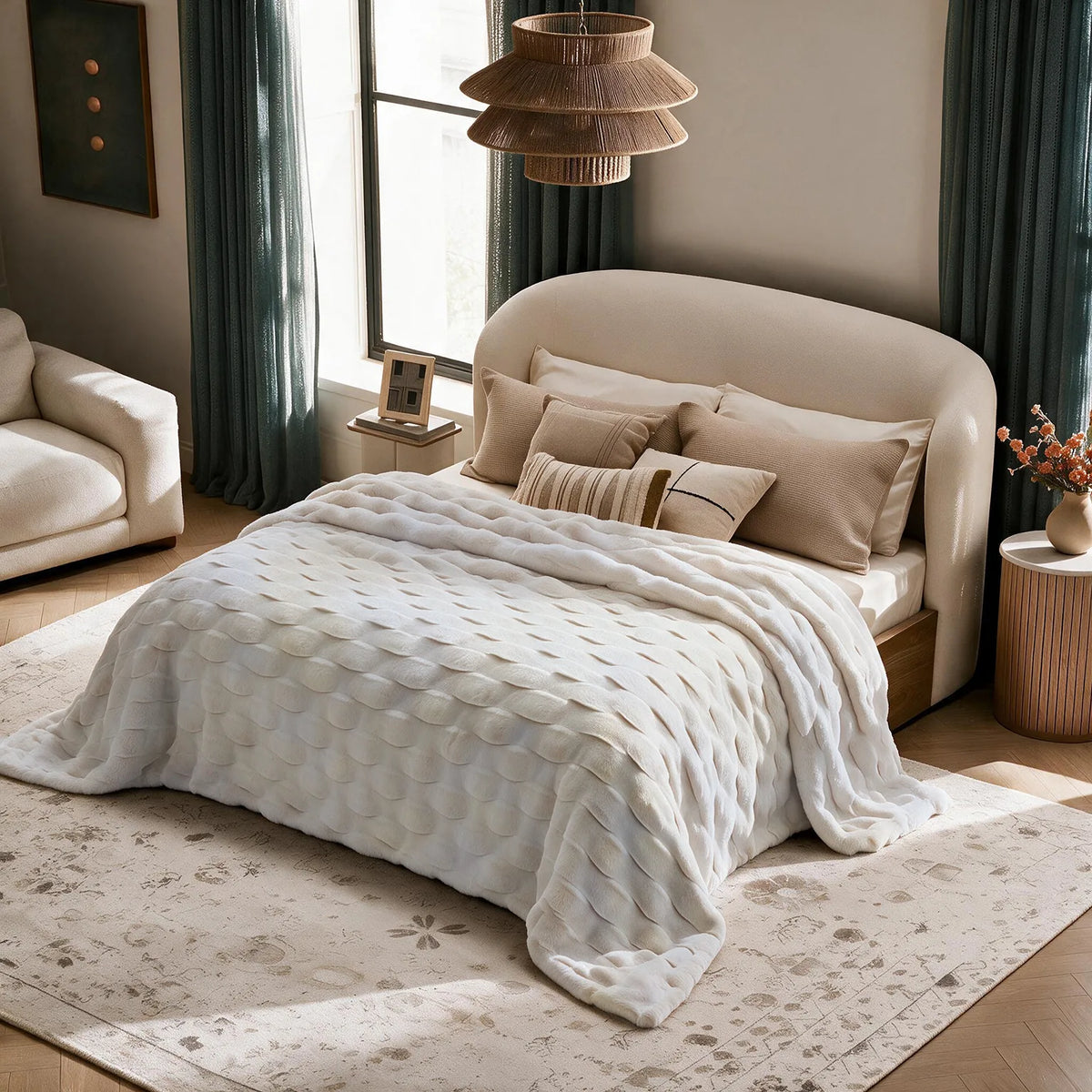Ripple Plush Blanket